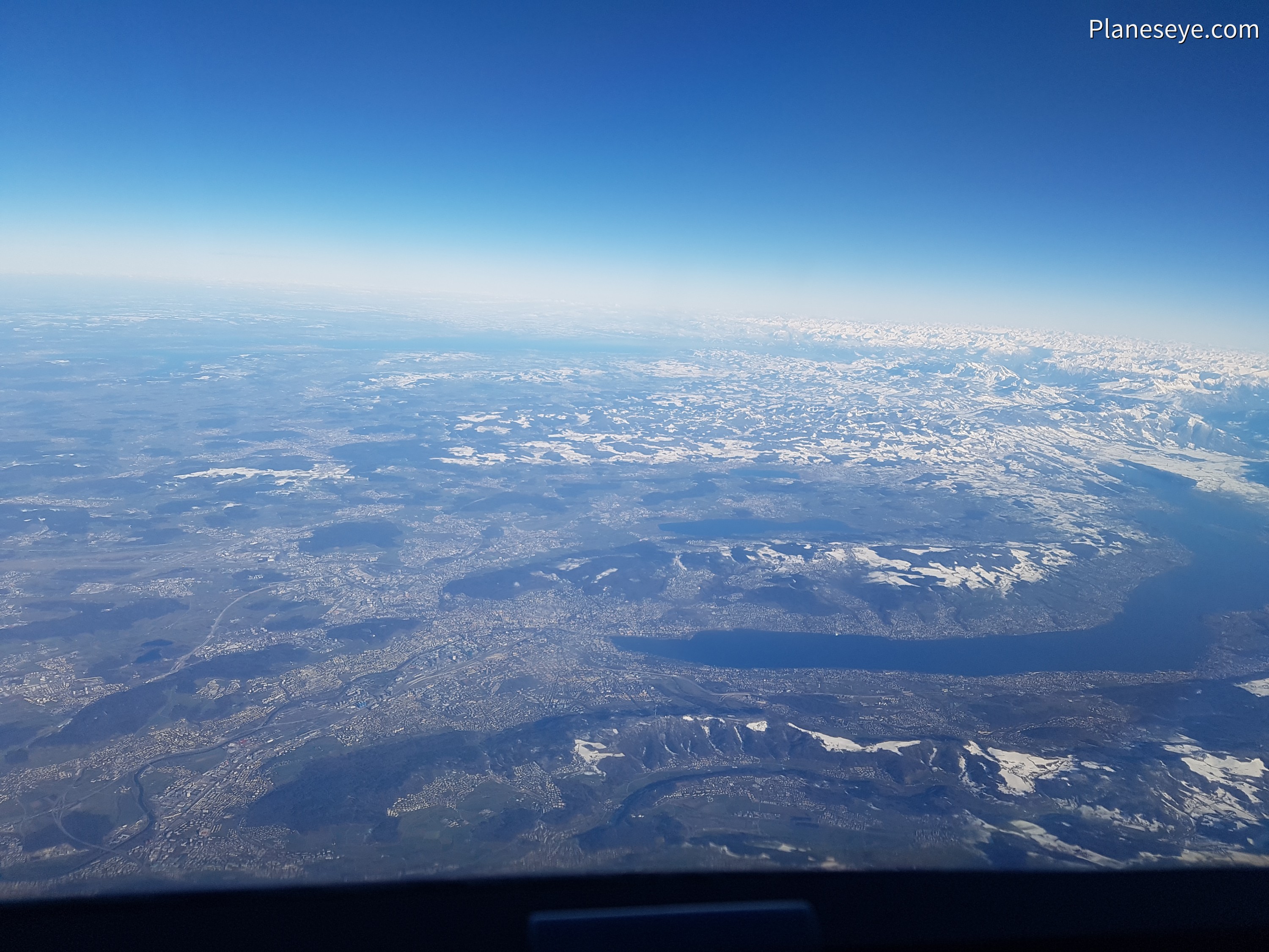 Zurich from the South