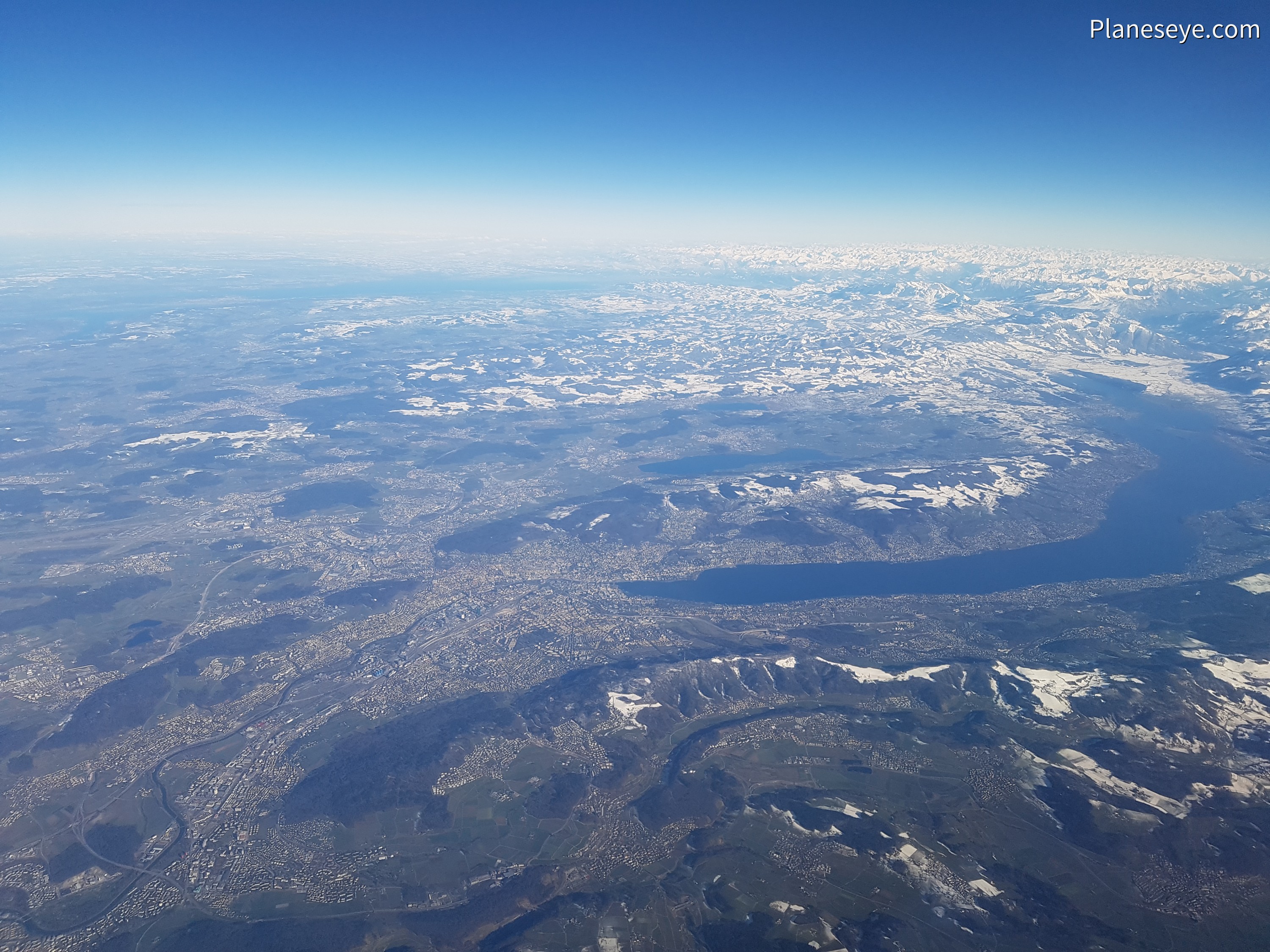 Zurich from the South