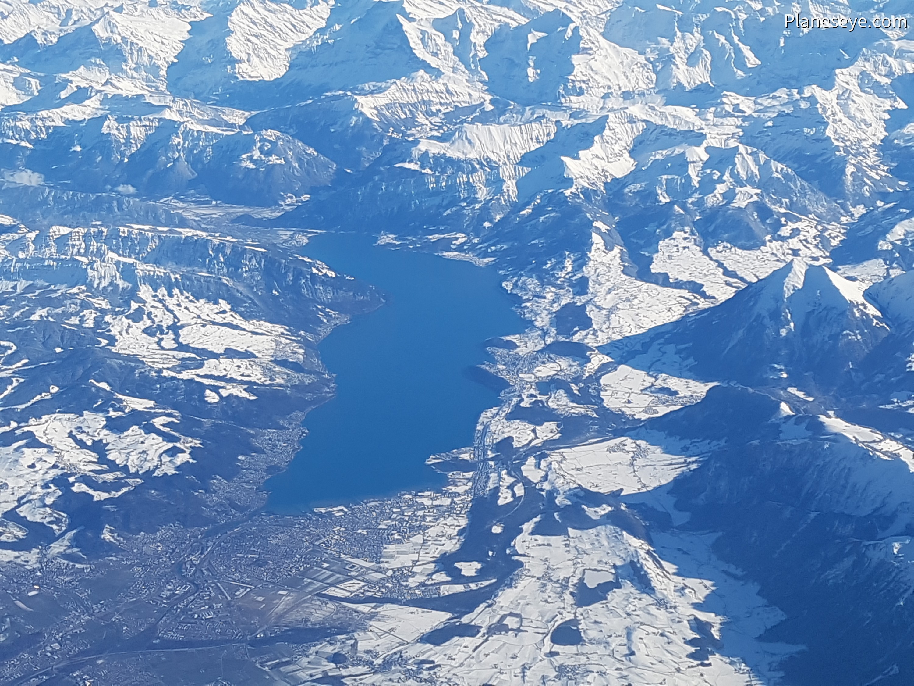 Lake Thun, Switzerland from the North