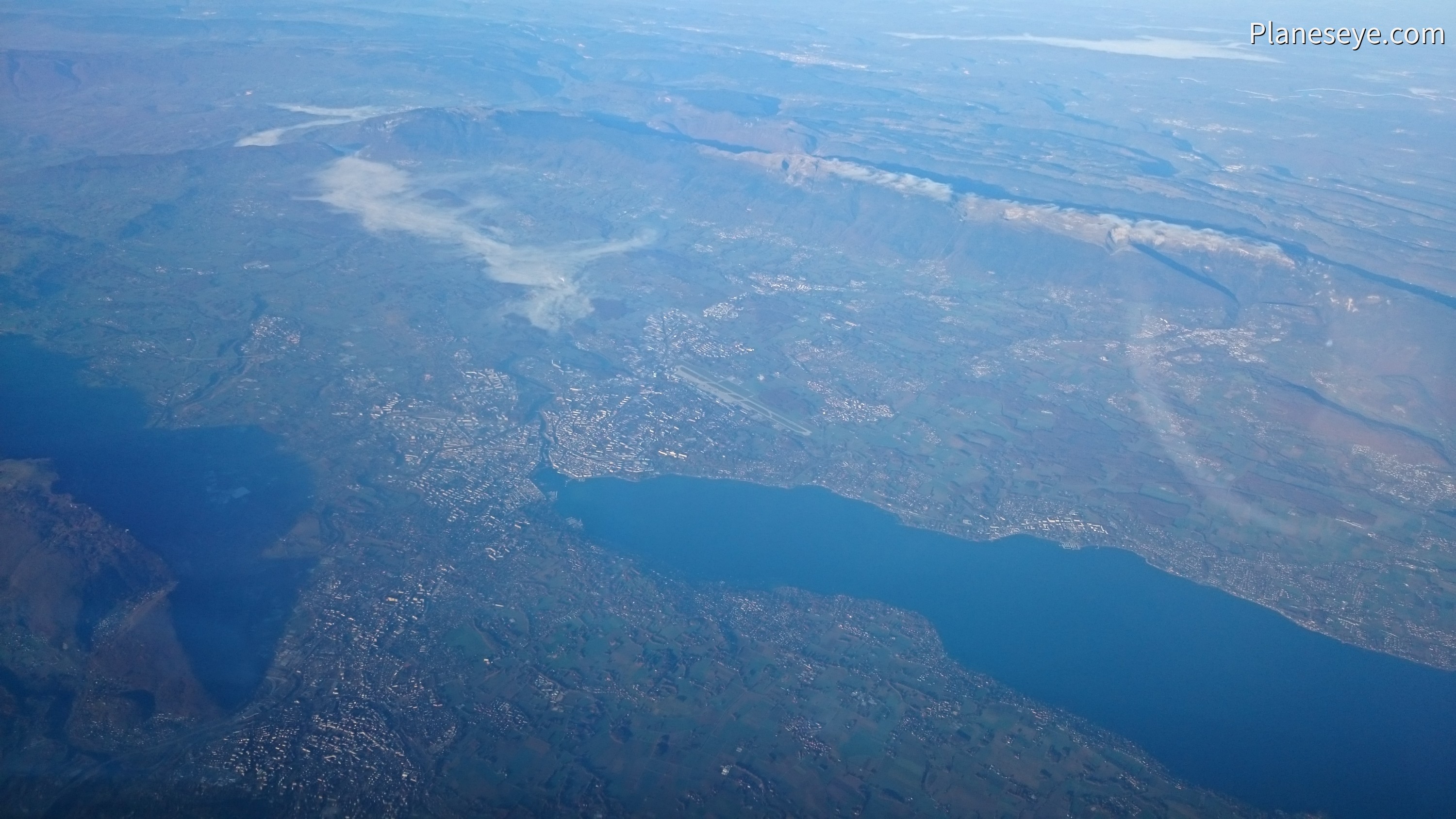 Geneva, Switzerland during daytime from the East