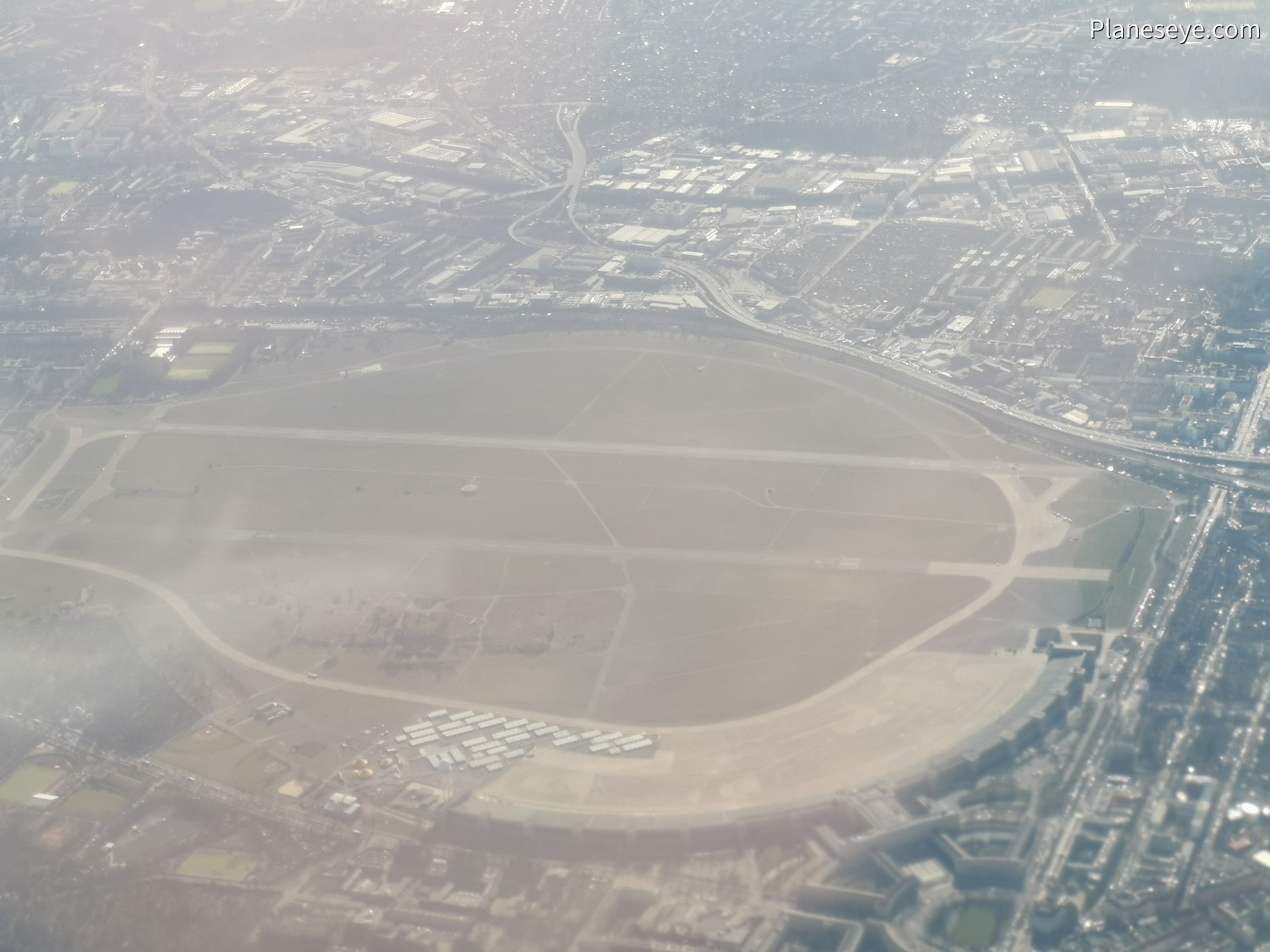Old Airport Berlin Tempelhof during daytime