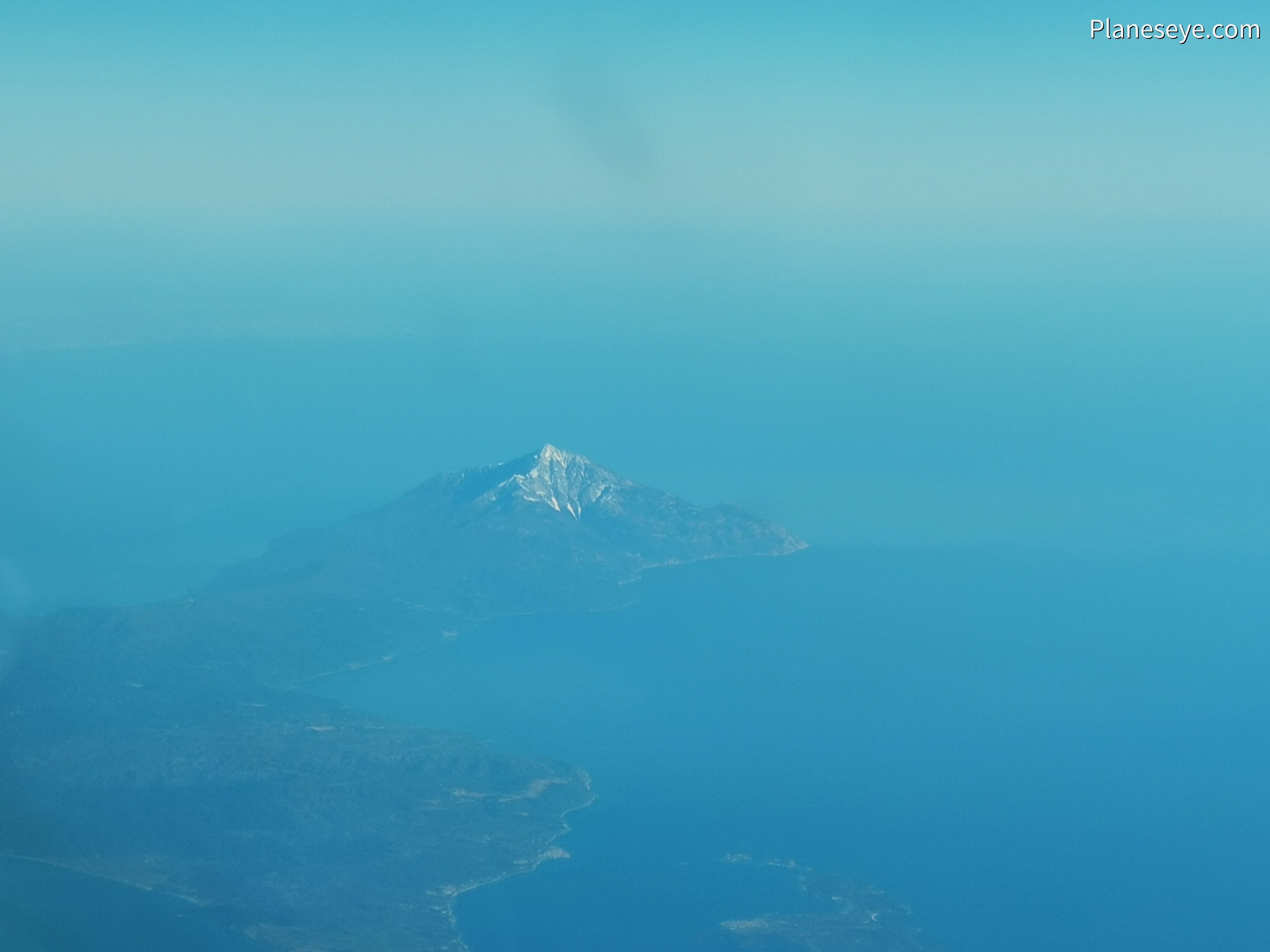 Mount Athos from the North