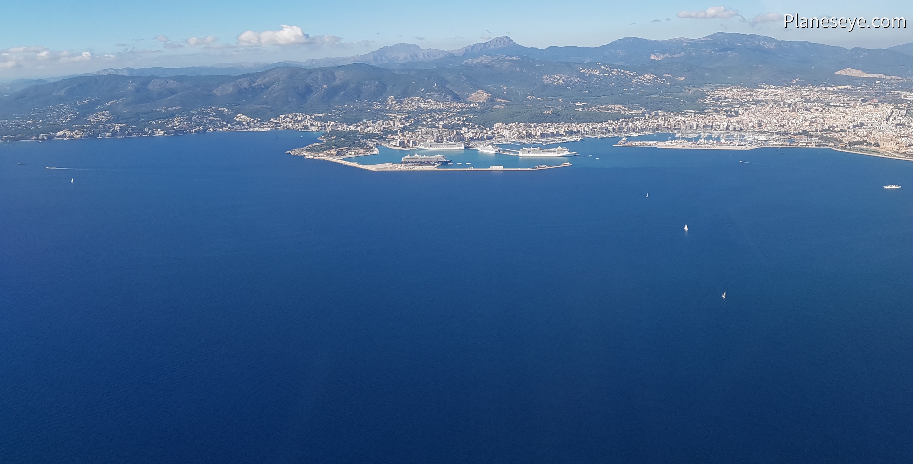 Port of Palma de Mallorca, Spain during daytime