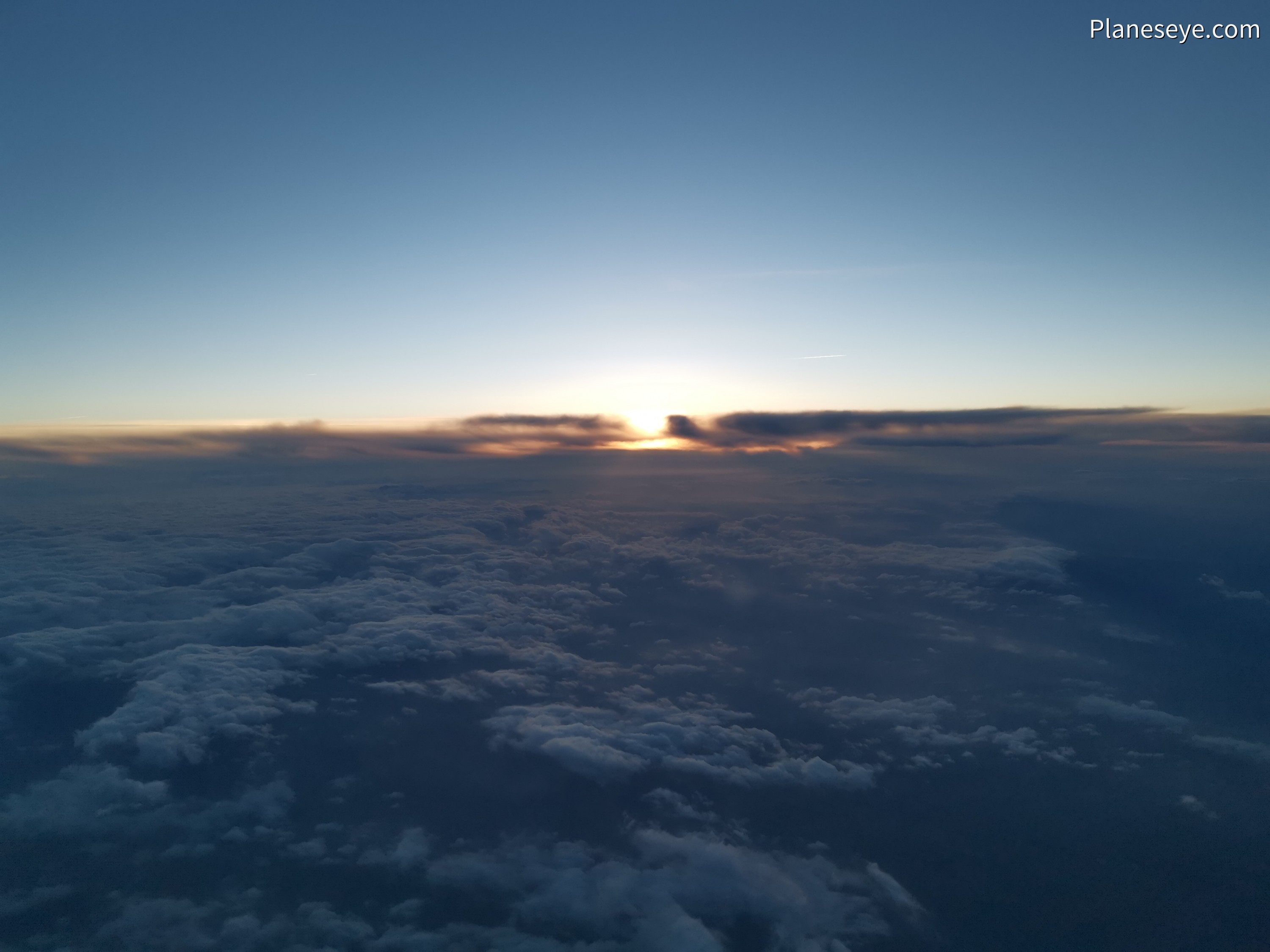 Sunrise over Southern France
