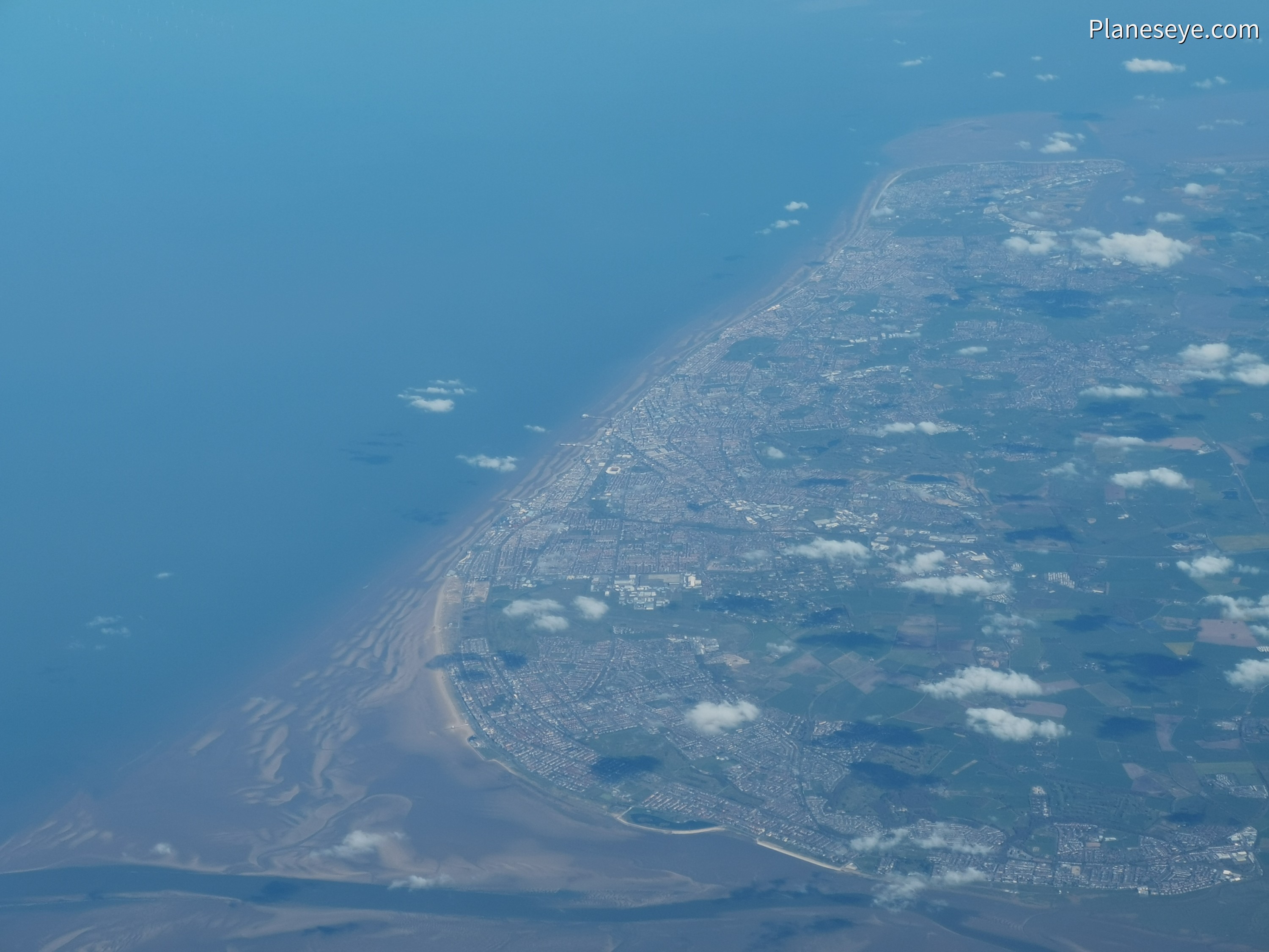 British coastline during daytime, Blackpool, Lytham St. Anne's