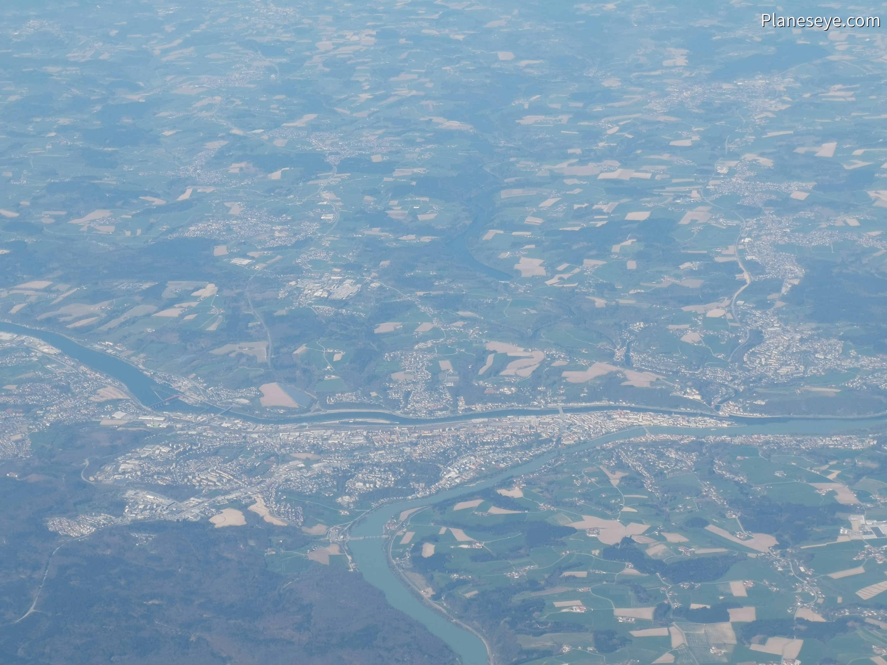 Passau, Germany, border to Austria during daytime