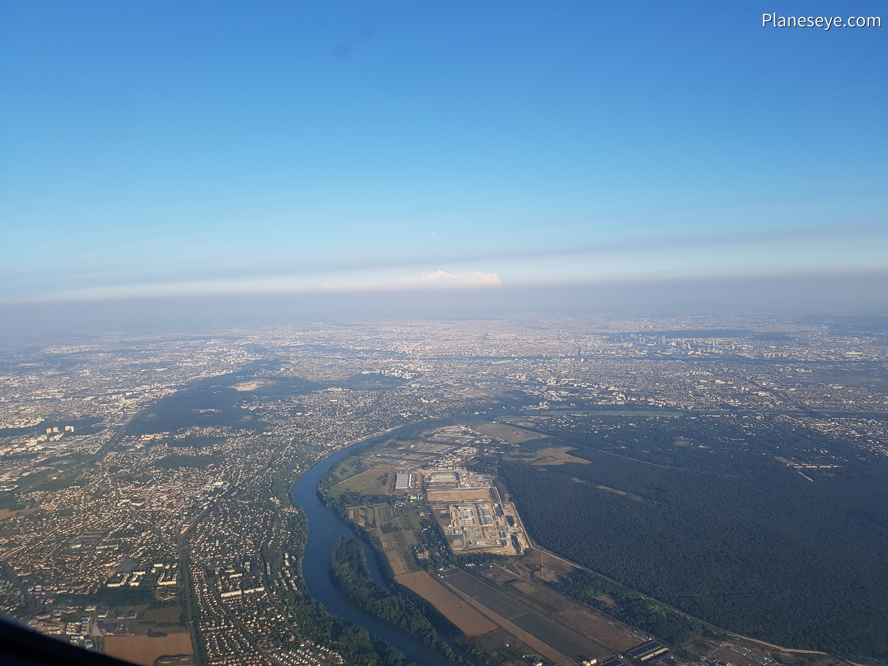 Paris from the North during daytime