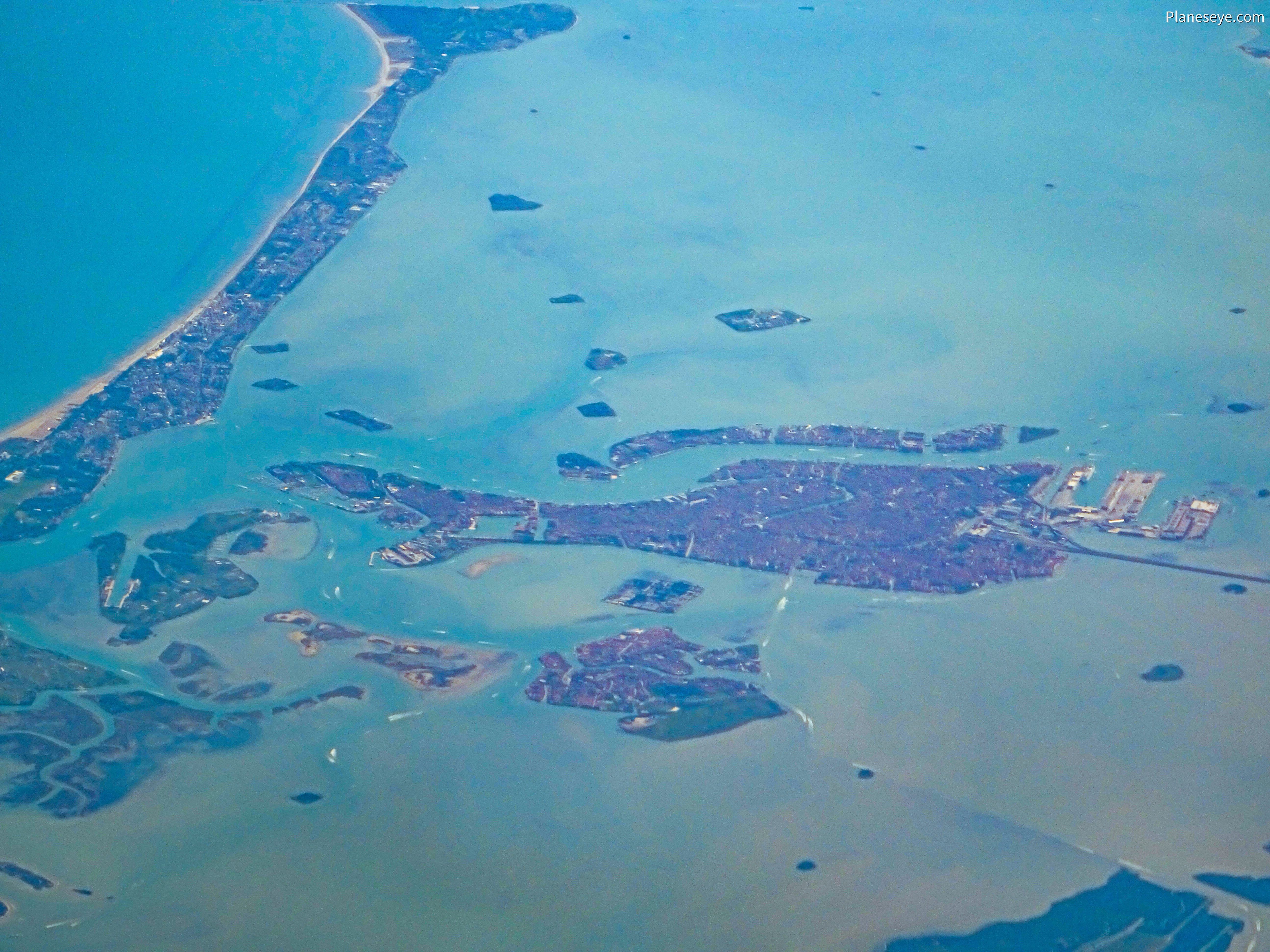 Venice, Italy during daytime from the North
