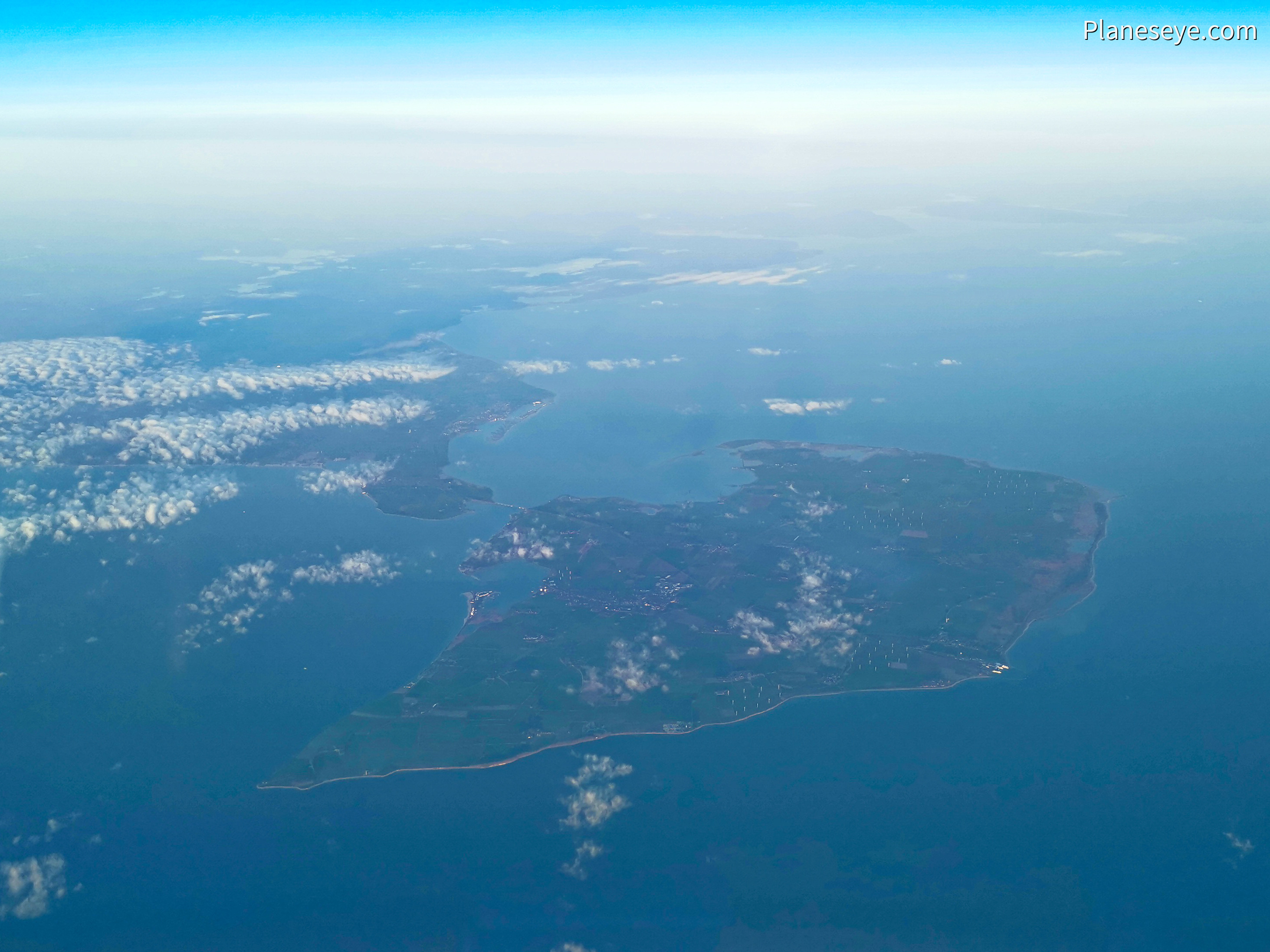 Fehmarn, Germany during dawn