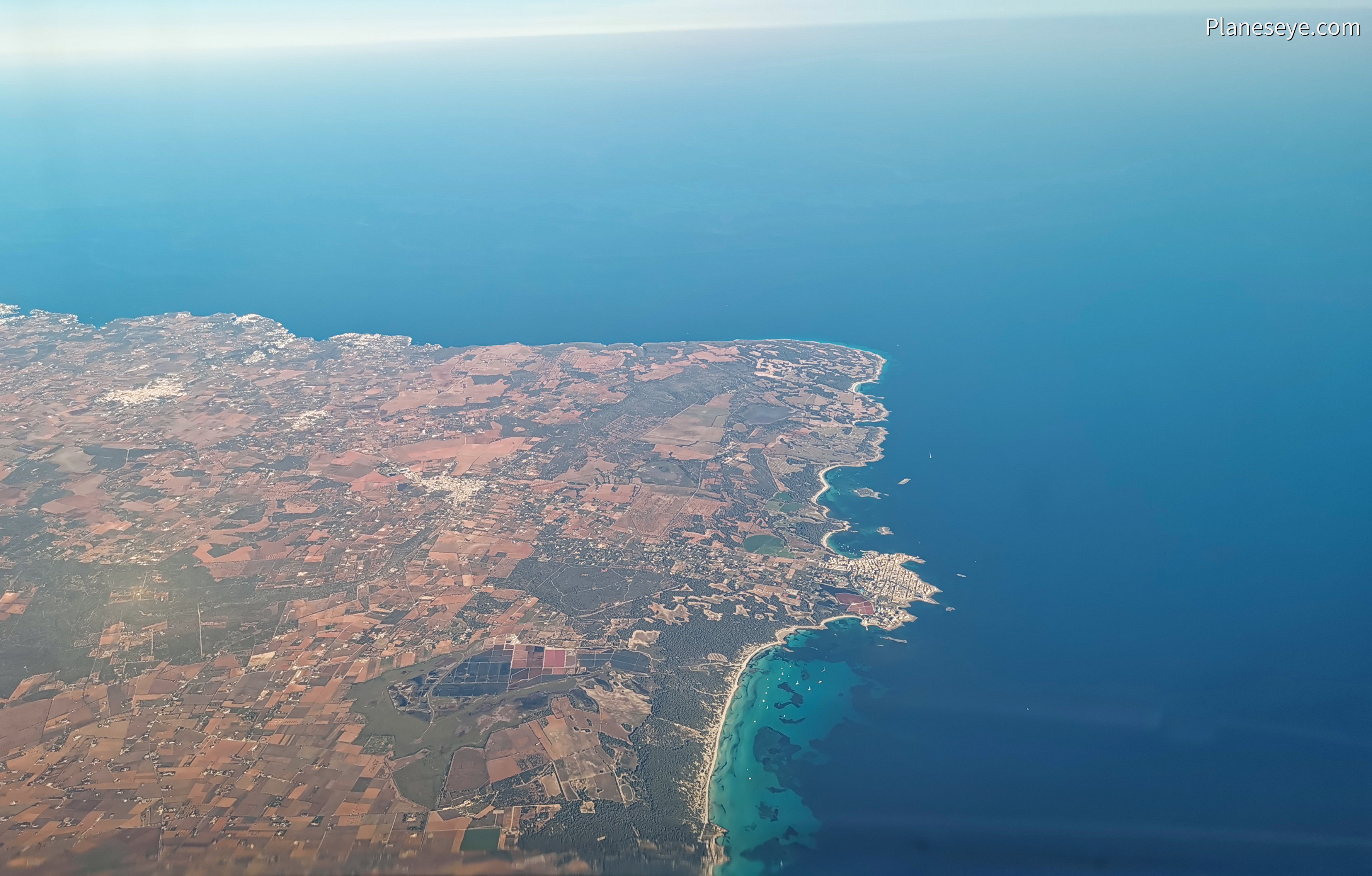 South west of Mallorca, Spain during daytime
