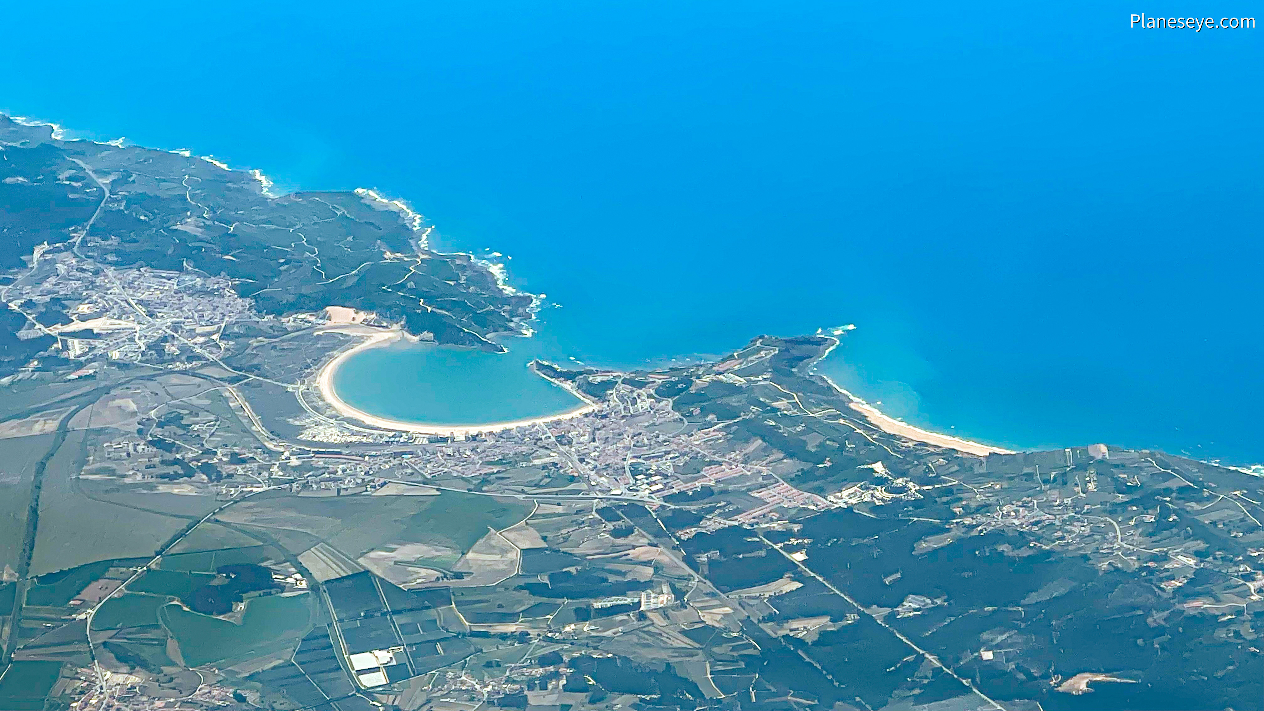 São Martinho do Porto, Portugal during daytime