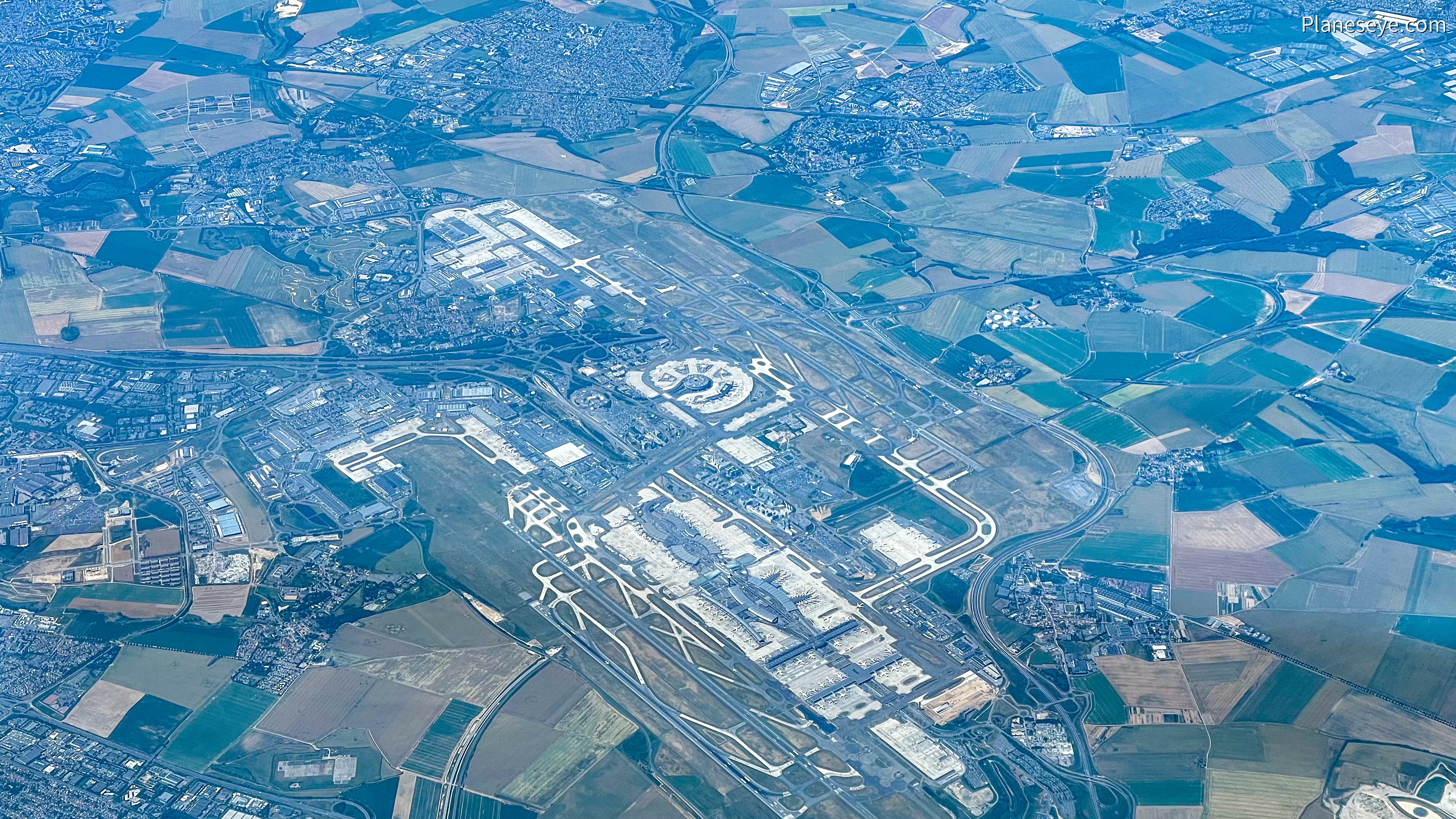 Paris Airport Charles de Gaule CDG, France during daytime
