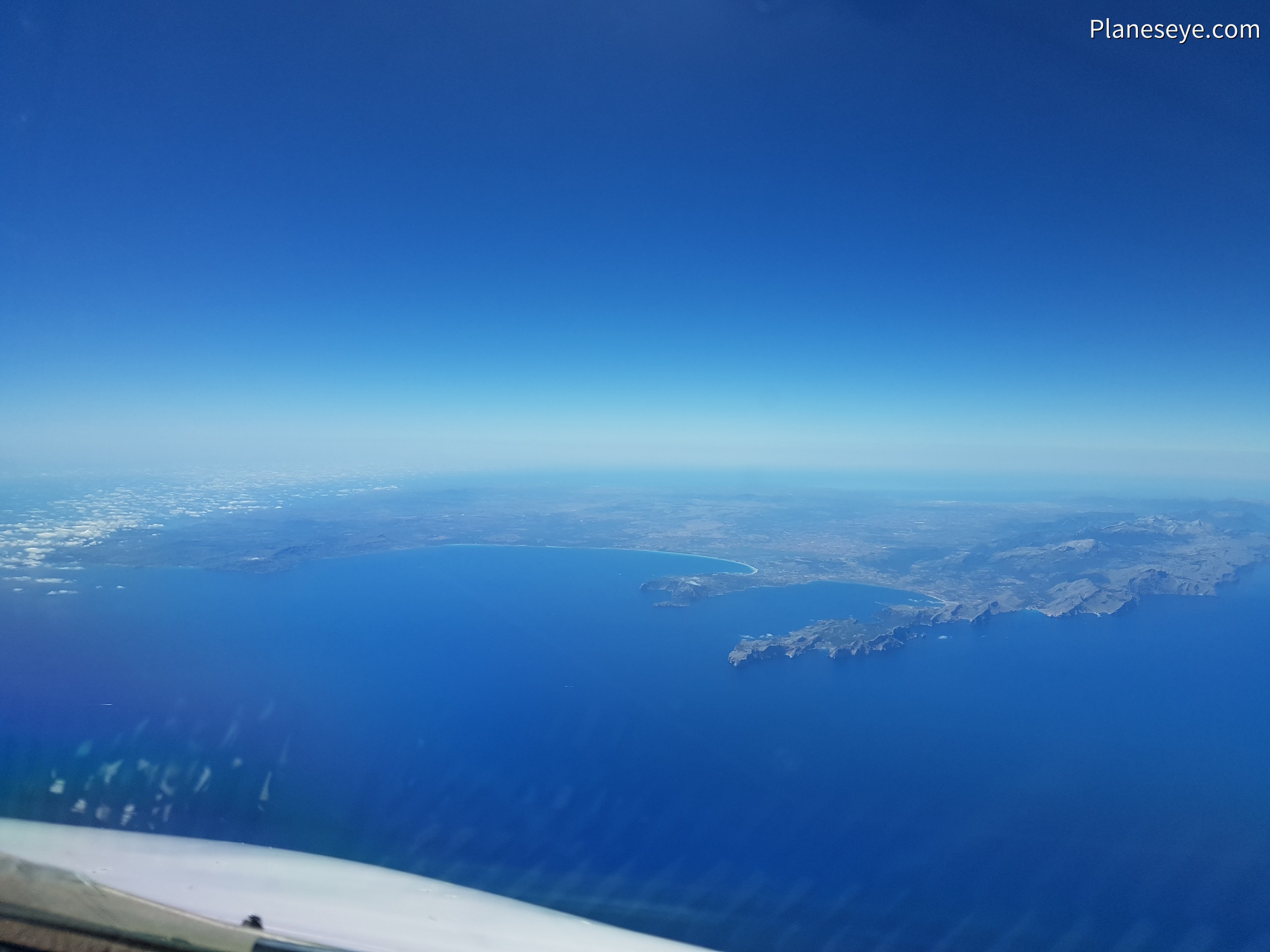 Mallorca from the North during daytime