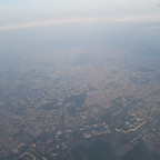 Berlin during dawn from the East
