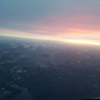Berlin during sunrise from the West