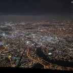 London during nighttime