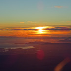 Sunset over Iceland